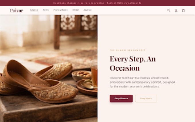 Paizar storefront preview
