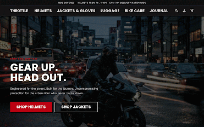 Throttle storefront preview